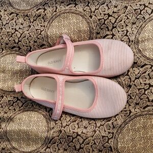 Canvas Mary Janes